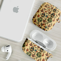 Hawaii Halloween AirPods Case Spooky Tropical Hula Zombie
