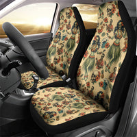Hawaii Halloween Car Seat Cover Spooky Tropical Hula Zombie