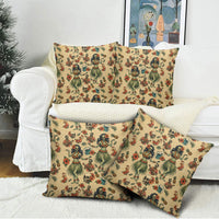 Hawaii Halloween Pillow Cover Spooky Tropical Hula Zombie