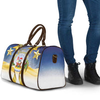 Niue Christmas Travel Bag Seashell Santa Beach Vibes - Polynesian Pride