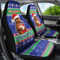 New Zealand Christmas Car Seat Cover Have Yourself A Kiwi-tastic Christmas - Polynesian Pride