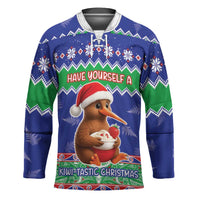 New Zealand Christmas Hockey Jersey Have Yourself A Kiwi-tastic Christmas - Polynesian Pride
