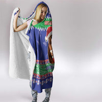 New Zealand Christmas Hooded Blanket Have Yourself A Kiwi-tastic Christmas - Polynesian Pride