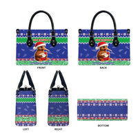 New Zealand Christmas Leather Bag Have Yourself A Kiwi-tastic Christmas - Polynesian Pride