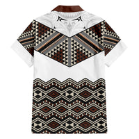 New Zealand Aotearoa Hawaiian Shirt Taniko Art Simple Style LT05 - Polynesian Pride