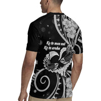 New Zealand Valentine Rugby Jersey Aroha Gray Piwakawaka