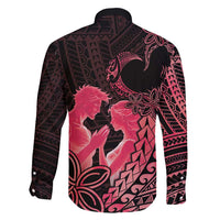 Alofa Samoa Valentine Red Family Matching Short Sleeve Bodycon Dress and Hawaiian Shirt Love Is The Greatest Thing