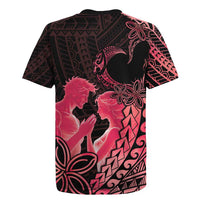 Alofa Samoa Valentine Red Rugby Jersey Love Is The Greatest Thing