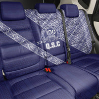 Tonga Queen Salote College Back Car Seat Cover 100 Years Anniversary Navy Color