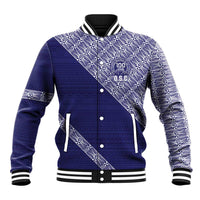 Tonga Queen Salote College Baseball Jacket 100 Years Anniversary Navy Color