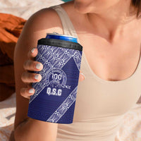 Tonga Queen Salote College 4 in 1 Can Cooler Tumbler 100 Years Anniversary Navy Color