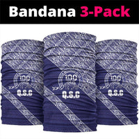 Tonga Queen Salote College Neck Gaiter 100 Years Anniversary Navy Color