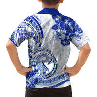 Polynesia Paisley Hawaiian Shirt Mix Navy Polynesian Pattern LT05 - Polynesian Pride