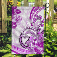 Polynesia Paisley Garden Flag Mix Pink Polynesian Pattern