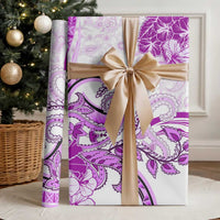 Polynesia Paisley Wrapping Paper Mix Pink Polynesian Pattern - Polynesian Pride