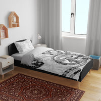 Polynesia Paisley Bedding Set Mix White Polynesian Pattern