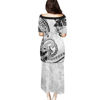 Polynesia Paisley Puletasi Mix White Polynesian Pattern LT05 - Polynesian Pride