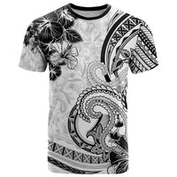 Polynesia Paisley T Shirt Mix White Polynesian Pattern LT05 White - Polynesian Pride