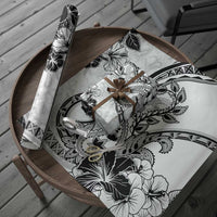 Polynesia Paisley Wrapping Paper Mix White Polynesian Pattern - Polynesian Pride