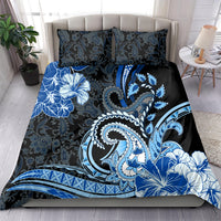 Polynesia Paisley Bedding Set Mix Blue Polynesian Pattern