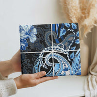 Polynesia Paisley Wrapping Paper Mix Blue Polynesian Pattern - Polynesian Pride