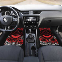 Easter Island Car Mats Polynesian Pattern Emblem