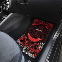Easter Island Car Mats Polynesian Pattern Emblem