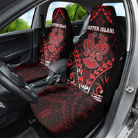 Easter Island Car Seat Cover Polynesian Pattern Emblem