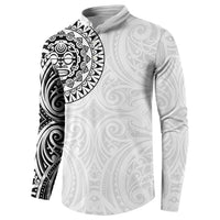 New Zealand Aotearoa Button Sweatshirt Maori Te Mata O Rongokako