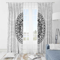 New Zealand Aotearoa Window Curtain Maori Te Mata O Rongokako