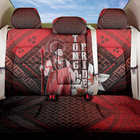 The First King Of Tonga Back Car Seat Cover Tongan Pride