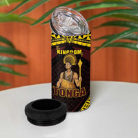 Tonga First King 4 in 1 Can Cooler Tumbler Ahoeitu Know Your Roots