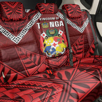 Tonga Emancipation Day Back Car Seat Cover Tongan Kupesi Pattern