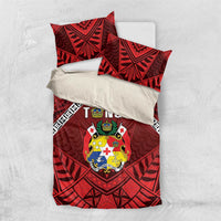 Tonga Emancipation Day Bedding Set Tongan Kupesi Pattern