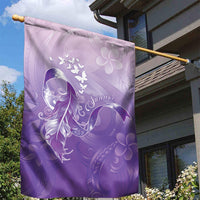 Lupus Awareness Month Garden Flag Polynesian Style