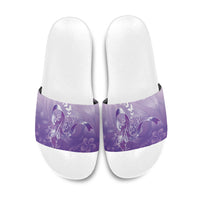 Lupus Awareness Month Slide Sandals Polynesian Style