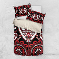 Aotearoa Ngapuhi Bedding Set Maori Tribal Pattern