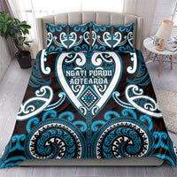 Aotearoa Ngati Porou Bedding Set Maori Tribal Pattern