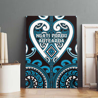 Aotearoa Ngati Porou Canvas Wall Art Maori Tribal Pattern