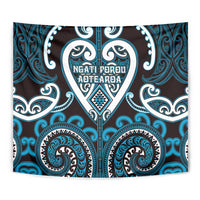 Aotearoa Ngati Porou Tapestry Maori Tribal Pattern