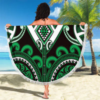 Aotearoa Ngai Tahu Beach Blanket Maori Tribal Pattern