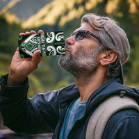 Custom Aotearoa Ngai Tahu 4 in 1 Can Cooler Tumbler Maori Tribal Pattern