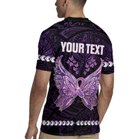 Personalised Alzheimer's Awareness Rugby Jersey You May Not Remember But I Will Never Forget