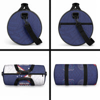 American Samoa And Samoa Duffle Bag Together We Grow