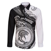 go-fishing-family-matching-mermaid-dress-and-hawaiian-shirt-polynesian-pattern