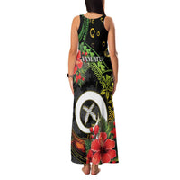Love Vanuatu Christmas Family Matching Tank Maxi Dress and Hawaiian Shirt God Yumi Polynesian Tribal Pattern LT05 - Polynesian Pride