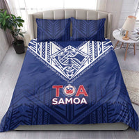 Super Toa Samoa Rugby Bedding Set Warrior Spirit LT05