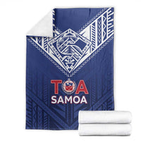 Super Toa Samoa Rugby Blanket Warrior Spirit LT05