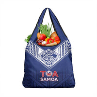 Super Toa Samoa Rugby Grocery Bag Warrior Spirit LT05
