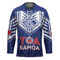 Super Toa Samoa Rugby Custom Hockey Jersey Warrior Spirit LT05